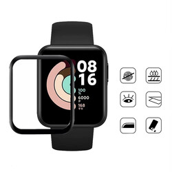 Xiaomi Redmi Watch (Mi Watch Lite) Zore PMMA Pet Saat Ekran Koruyucu - 3