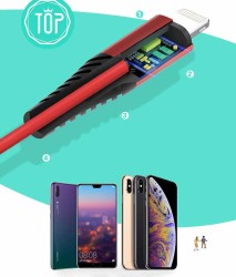 Xipin LX21 Micro Usb Cable 1.2 M - 5