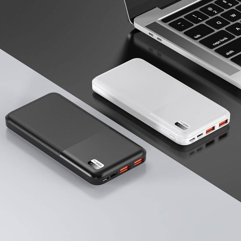 Xipin PX721 Dual USB Portable Powerbank 10000mAh with Quick Charge LED Light Indicator - 5