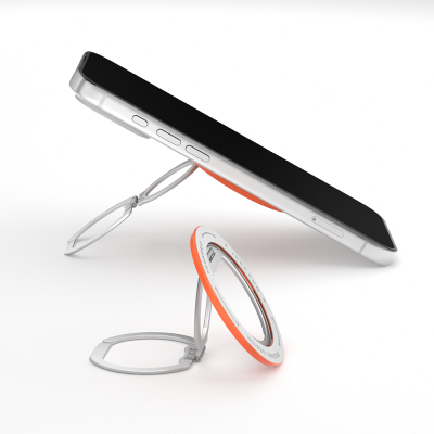 Youngkit Magnetic 360 Degree Rotating Dual Fold Rotating Series Finger Ring Stand - 12