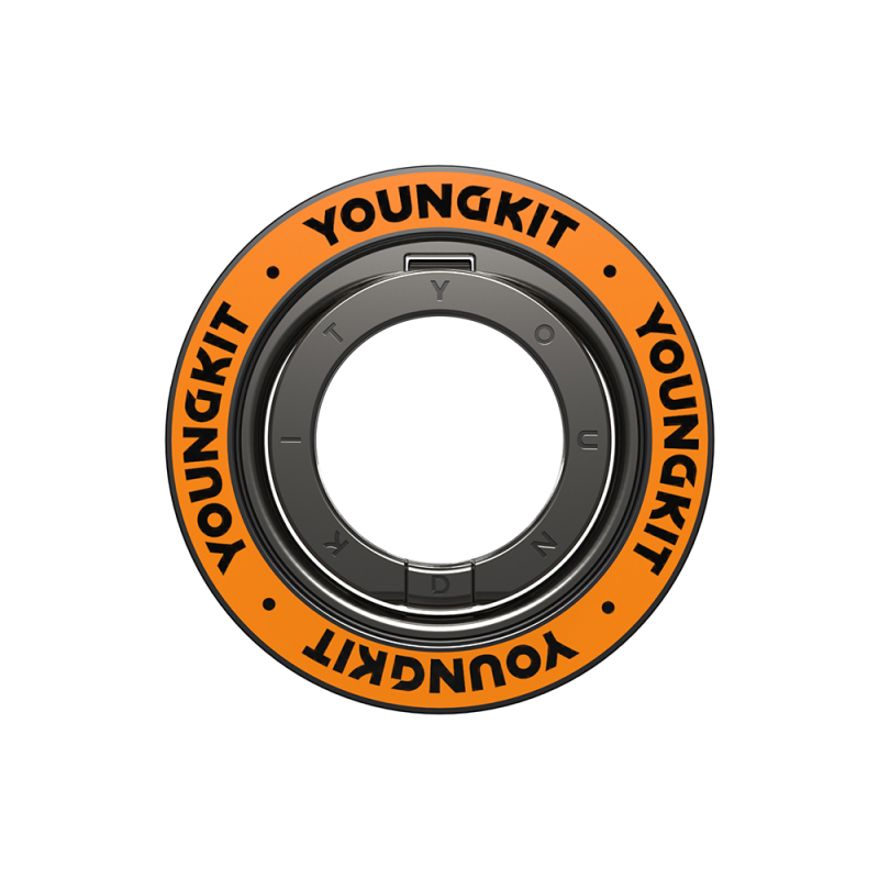 Youngkit Magnetik 360 Derece Dönebilen Double Ring Serisi Parmak Ring Stand - 2