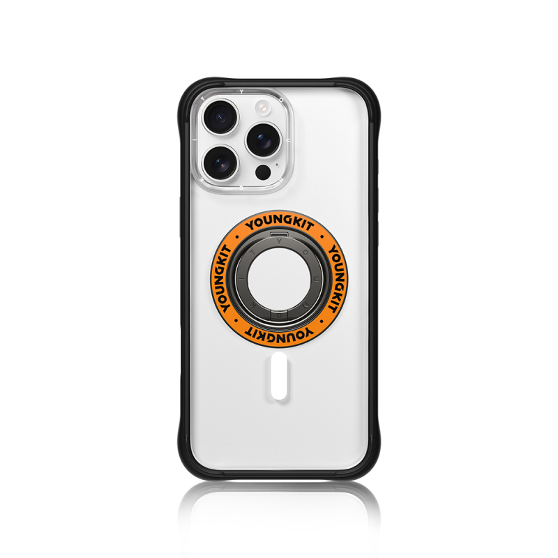 Youngkit Magnetik 360 Derece Dönebilen Double Ring Serisi Parmak Ring Stand - 9