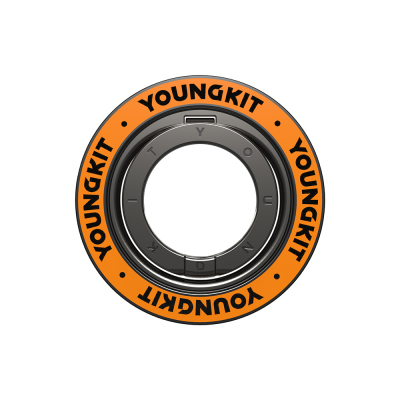 Youngkit Magnetik 360 Derece Dönebilen Double Ring Serisi Parmak Ring Stand - 2
