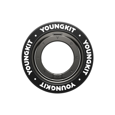 Youngkit Magnetik 360 Derece Dönebilen Double Ring Serisi Parmak Ring Stand - 3