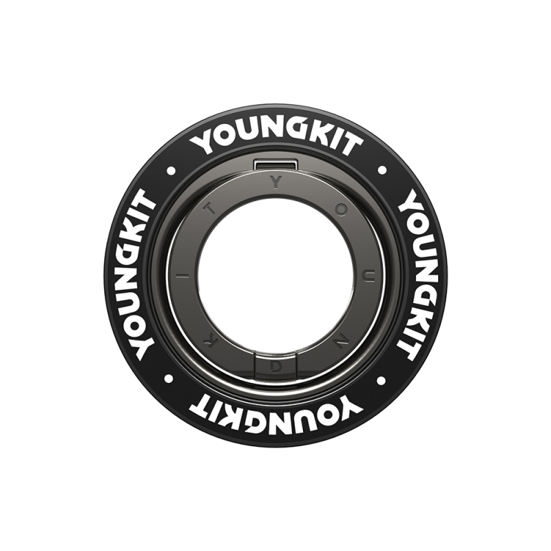 Youngkit Magnetik 360 Derece Dönebilen Double Ring Serisi Parmak Ring Stand - 3