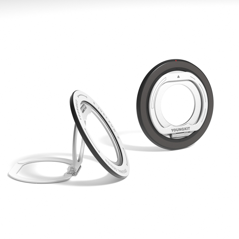 Youngkit Magnetik 360 Derece Dönebilen Dual Fold Rotating Serisi Parmak Ring Stand - 4