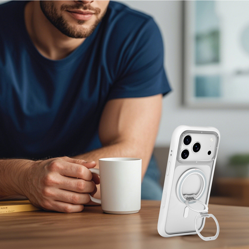 Youngkit Magnetik 360 Derece Dönebilen Dual Fold Rotating Serisi Parmak Ring Stand - 17