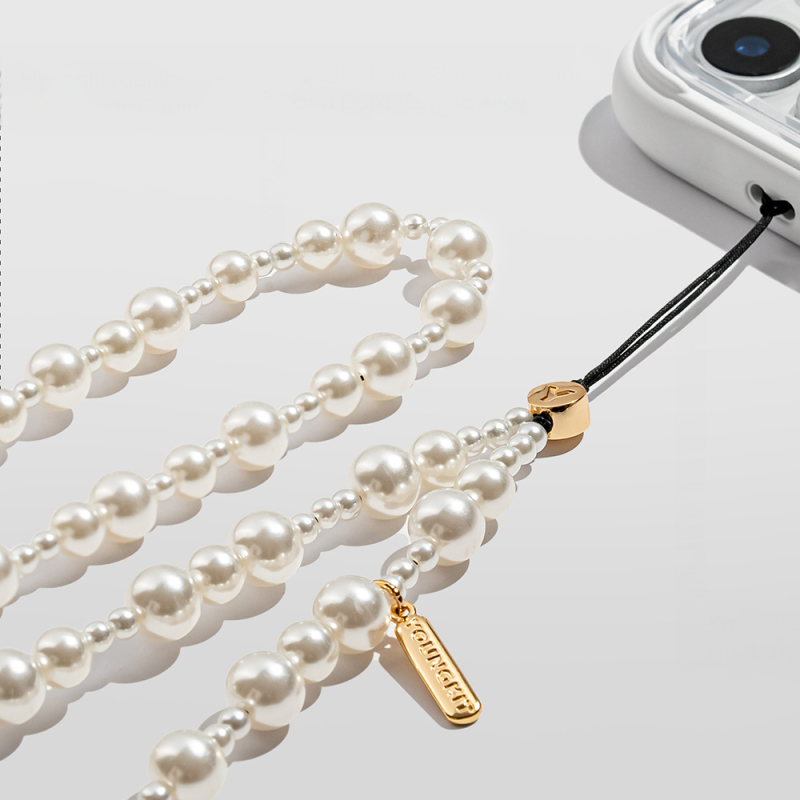 Youngkit Pearl Series Pearl Design Phone Strap 40cm - 7