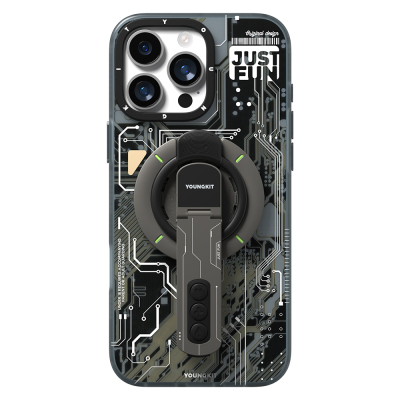 Youngkit Technology Serisi Telefon ve Tabletler için Magnetik Ring Stand - 11