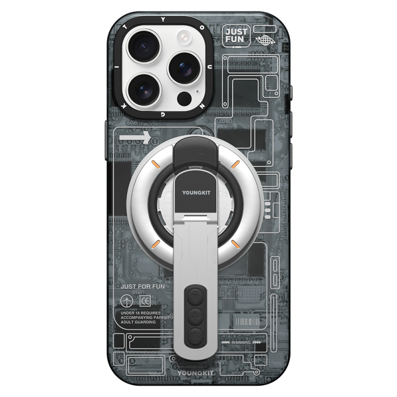 Youngkit Technology Serisi Telefon ve Tabletler için Magnetik Ring Stand - 12