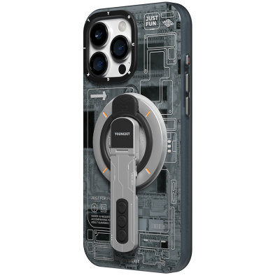 Youngkit Technology Serisi Telefon ve Tabletler için Magnetik Ring Stand - 17