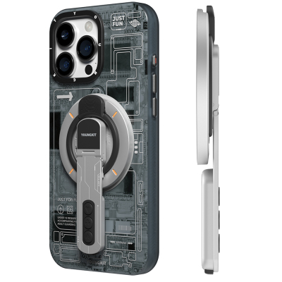 Youngkit Technology Serisi Telefon ve Tabletler için Magnetik Ring Stand - 21