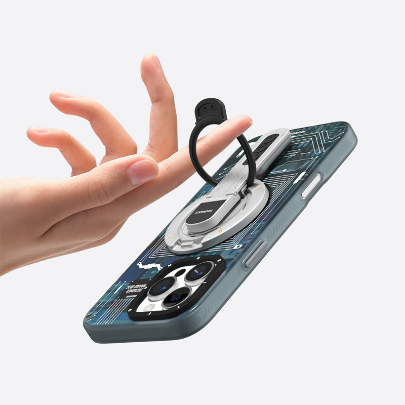 Youngkit Technology Serisi Telefon ve Tabletler için Magnetik Ring Stand - 28