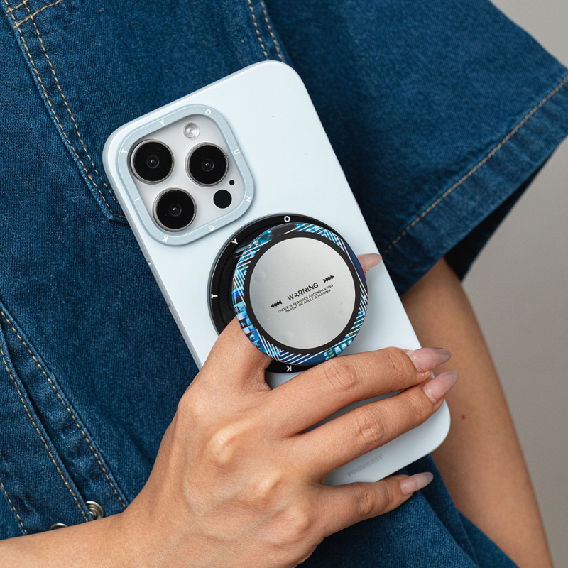 Youngkit Telefon ve Tabletler için Magnetik Ring Stand - 11