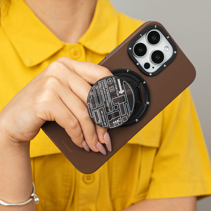Youngkit Telefon ve Tabletler için Magnetik Ring Stand - 10