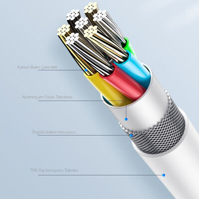 Zolcil ZC300 Lightning Usb Cable - 6