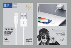 Zolcil ZC300 Lightning Usb Kablo - 7