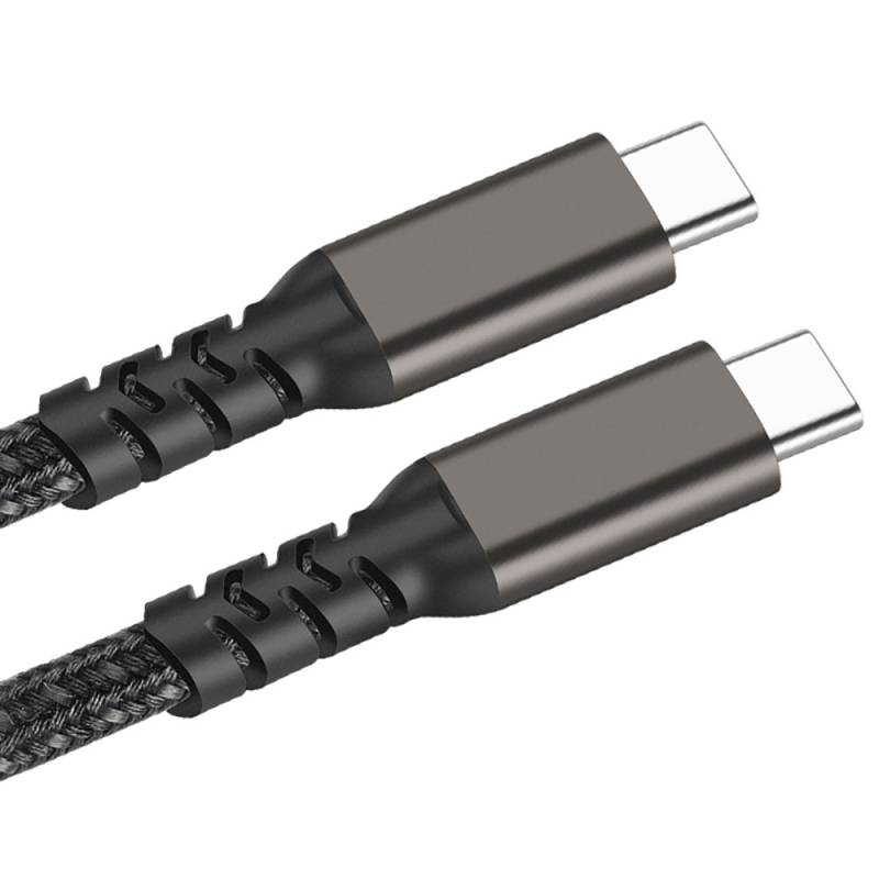 Zore 2.Jenerasyon Type-C to Type-C USB3.2 PD Data Kablosu 100W 20Gbps 4K@60Hz 2 Metre - 4