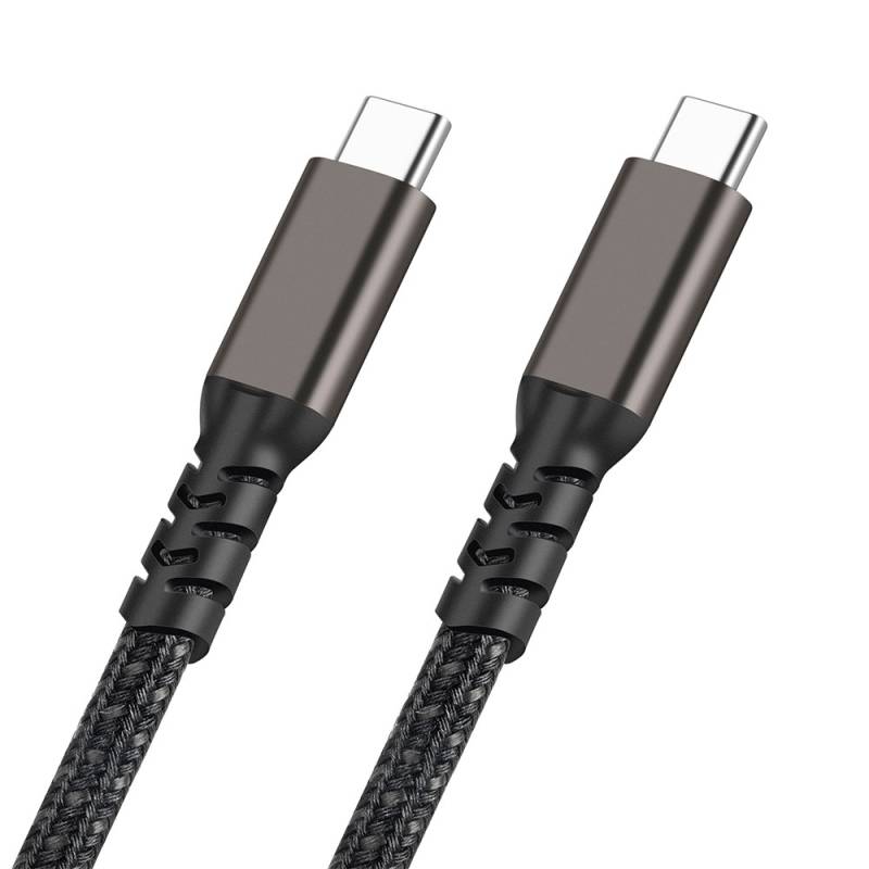 Zore 2nd Generation Type-C to Type-C USB3.2 PD Data Cable 100W 20Gbps 4K@60Hz 0.2 Meters - 1