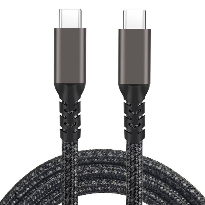 Zore 2nd Generation Type-C to Type-C USB3.2 PD Data Cable 100W 20Gbps 4K@60Hz 0.2 Meters - 4
