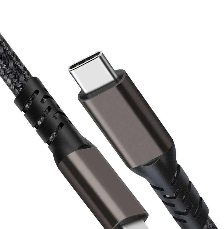 Zore 2nd Generation Type-C to Type-C USB3.2 PD Data Cable 100W 20Gbps 4K@60Hz 0.2 Meters - 9