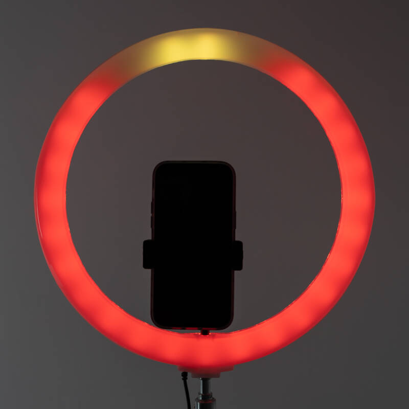 Zore 3D-36 36cm Canlı Yayın ve Ambiyans RGB Led Ring Light - 10