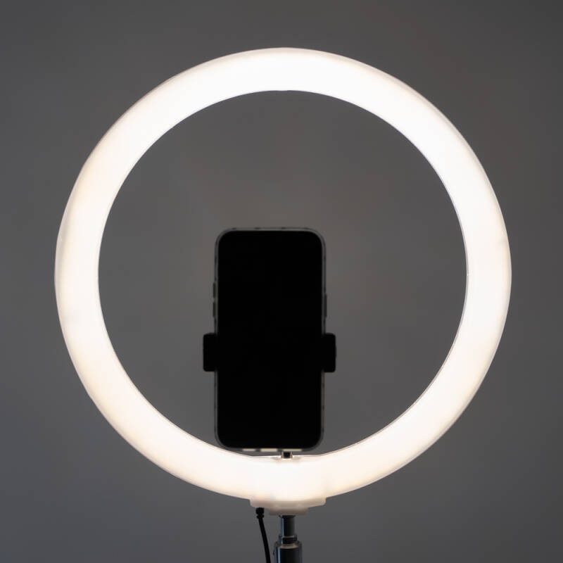 Zore 3D-36 36cm Live Broadcast Ambiance RGB Led Ring Light - 2