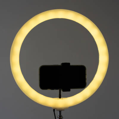 Zore 3D-36 36cm Live Broadcast Ambiance RGB Led Ring Light - 12