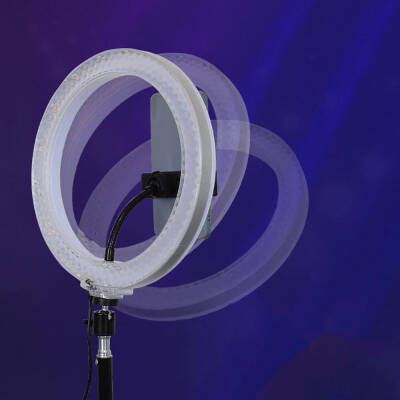 Zore 3D-36 36cm Live Broadcast Ambiance RGB Led Ring Light - 21