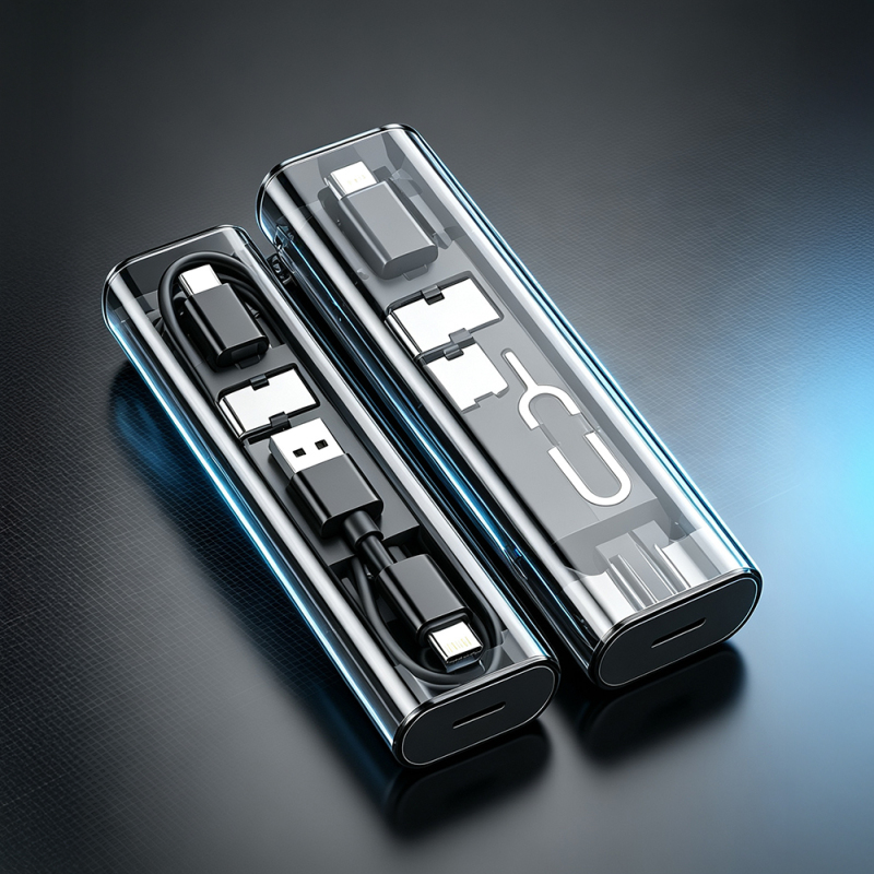Zore 5in1 Type-C to Type-C PD Kablolu 60W Çevirici Adaptör Seti Saklama Kutusu - 2