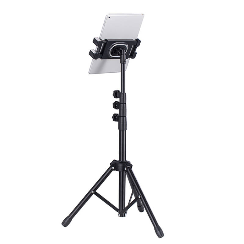 Zore ADV-306 Tripod with Four Stage Tablet and Phone Holder - 1