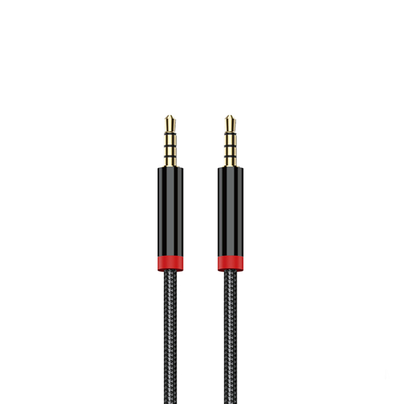 Zore AU-707 Braided Design Aux Audio Cable 3.5mm 1m - 3