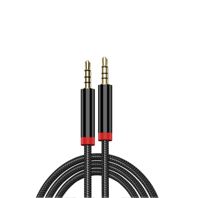 Zore AU-708 Braided Design Aux Audio Cable 3.5mm 3m - 1