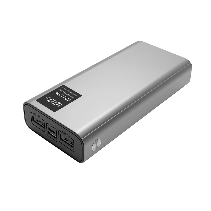 Zore B-20 QC 3.0 Hızlı Şarj Özellikli 22.5W Led Göstergeli Taşınabilir Powerbank 20000 mAh - 2