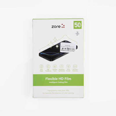 Zore Basic Model TPU Clear Ekran Koruyucu 196mm x 125mm 50 Adet - 1