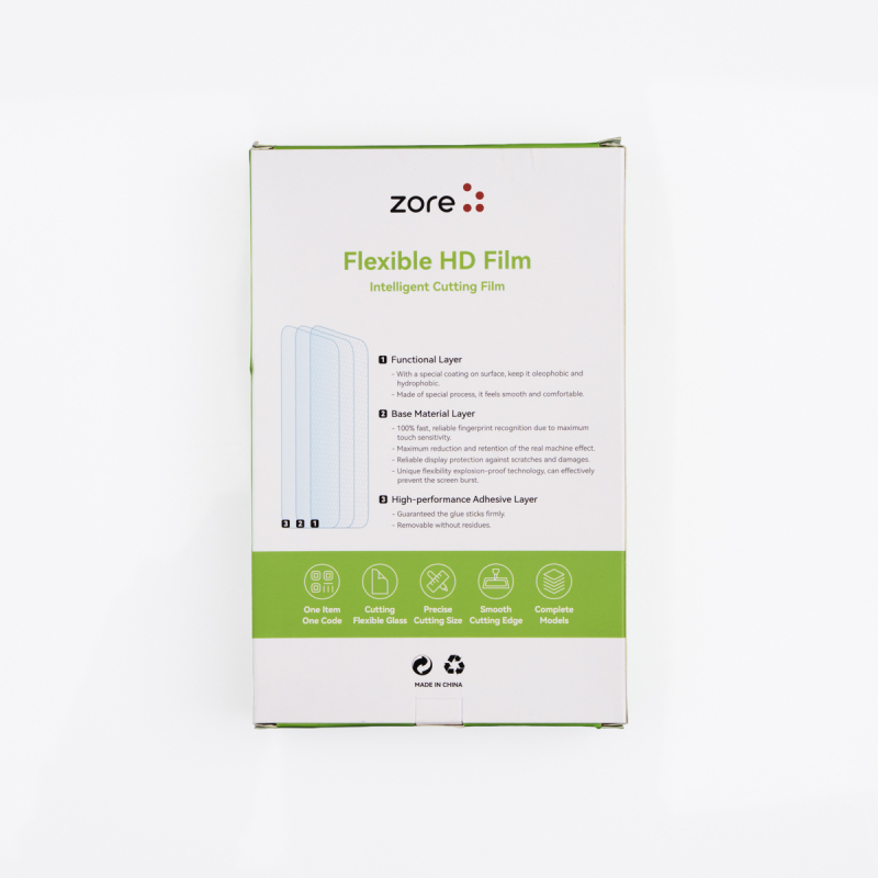 Zore Basic Model TPU Clear Ekran Koruyucu 196mm x 125mm 50 Adet - 3
