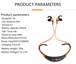 Zore BT-54 Bluetooth Headphone - 4