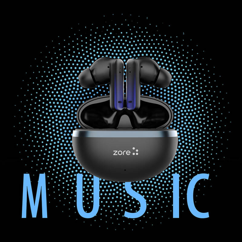 Zore BTK-ZR101 In-Ear Bluetooth Headphones Active Noise Canceling ANC and ENC Technology - 12