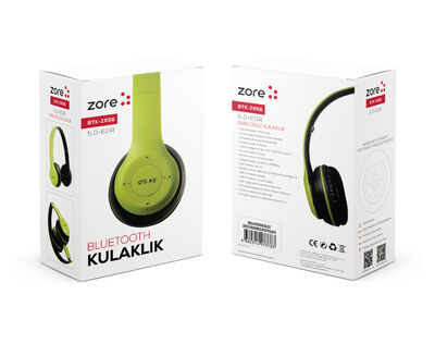 Zore BTK-ZR56 Bluetooth Headphone - 2