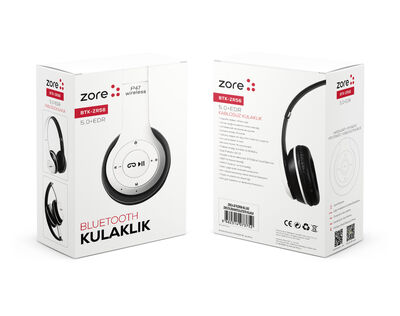 Zore BTK-ZR56 Bluetooth Headphone - 4