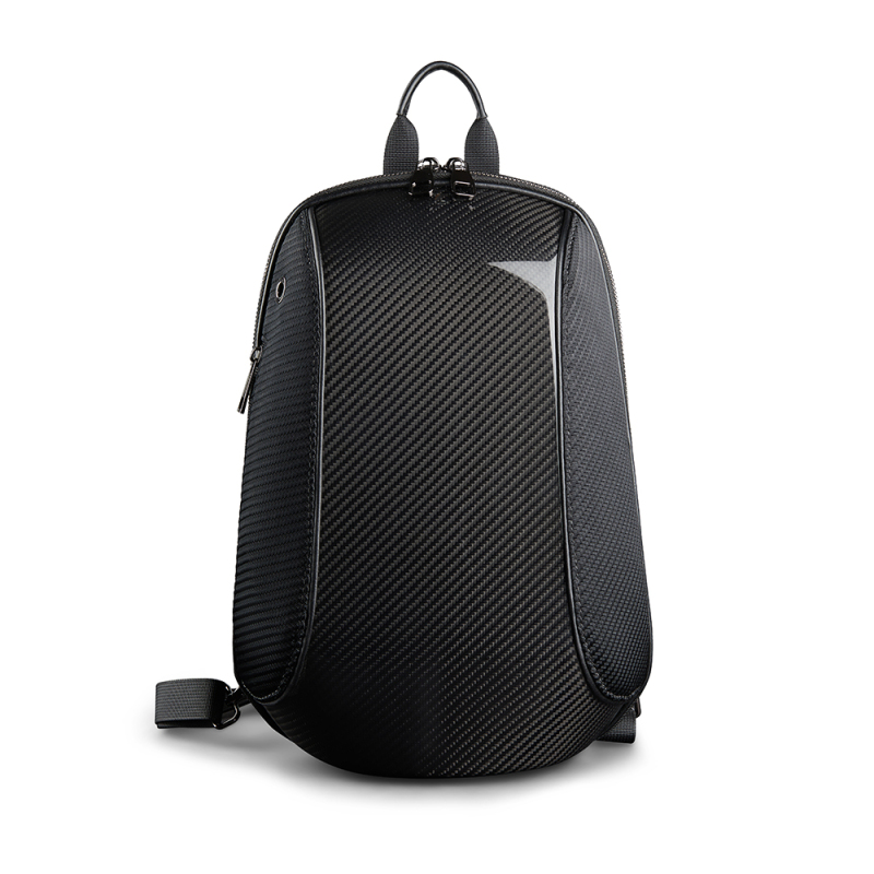 Zore Carbon Fiber Detailed 5 Compartment Snap Hook Sports Backpack - 1