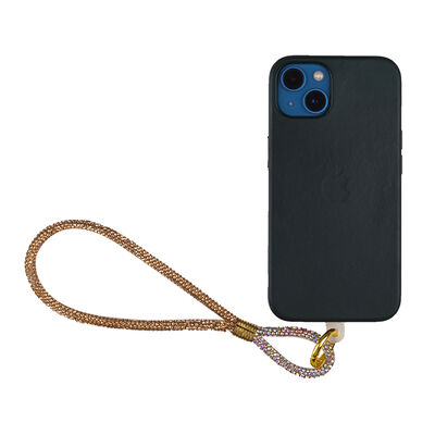 Zore Cep Telefonu Full Taşlı Halat İp 40 cm - 2