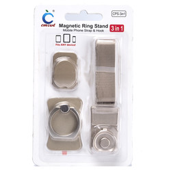 Zore CPS 3 in 1 Ring Phone Ring Holder Apparatus - 1