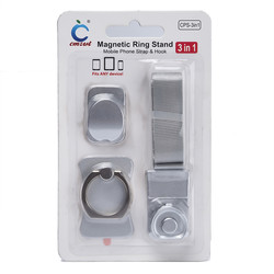 Zore CPS 3 in 1 Ring Phone Ring Holder Apparatus - 4