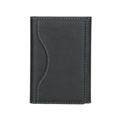 Zore CRD-04 Faux Leather Look 5 Chamber Magnetic Card Holder - 3