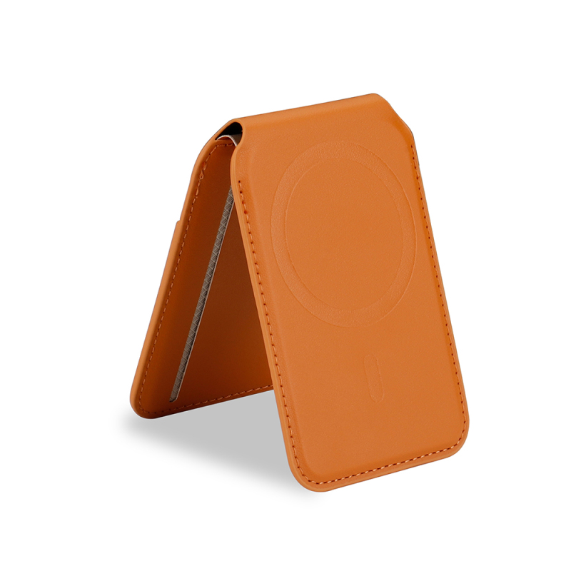 Zore CRD-06 Magnetic Card Holder with Faux Leather Look - 8