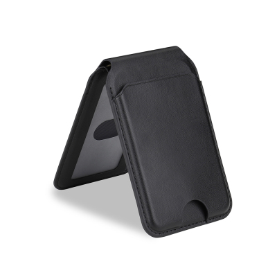 Zore CRD-13 Magnetic Card Holder with Stand and Leather Look - 1