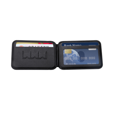 Zore CRD-13 Magnetic Card Holder with Stand and Leather Look - 3