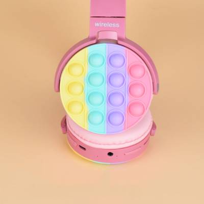 Zore CXT-950 RGB Led Işıklı Kedi Kulağı Band Tasarımı Ayarlanabilir Katlanabilir Kulak Üstü Bluetooth Kulaklık - 6