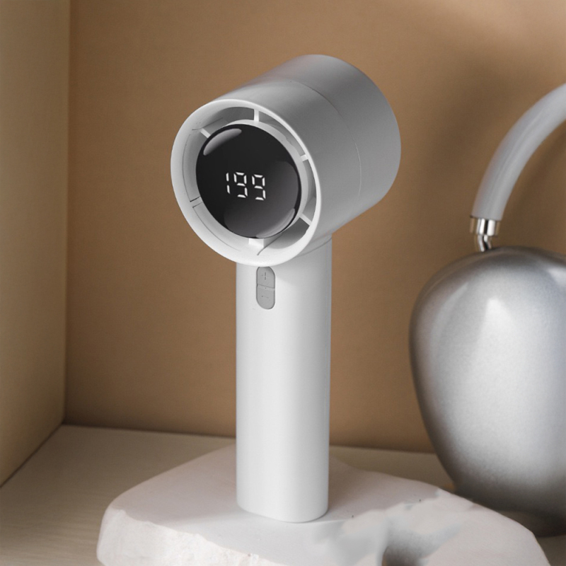 Zore DD5024 Dijital LED Göstergeli Portatif Soğutucu El Fanı - 4